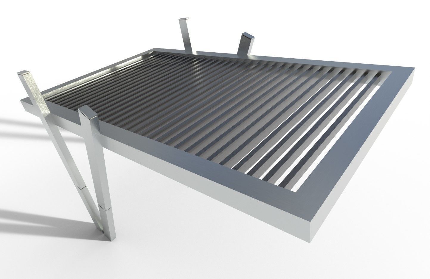 Canopy 1A Low-poly 3D model_14