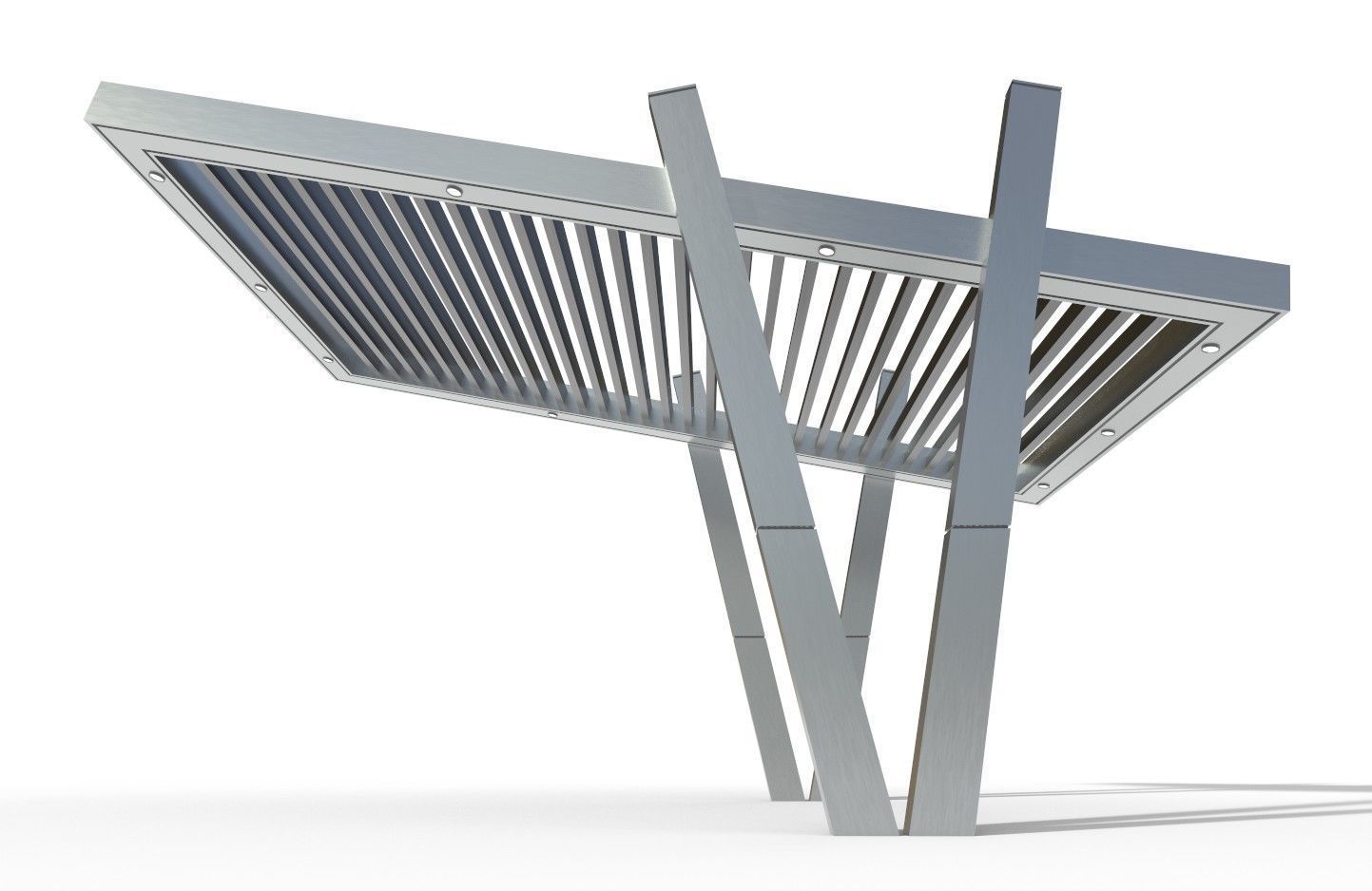 Canopy 1A Low-poly 3D model_3