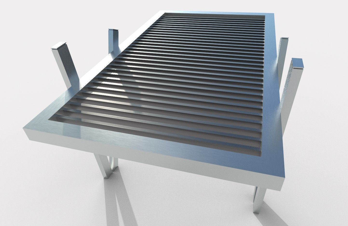 Canopy 1A Low-poly 3D model_4