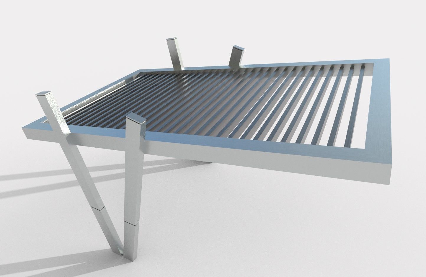 Canopy 1A Low-poly 3D model_11