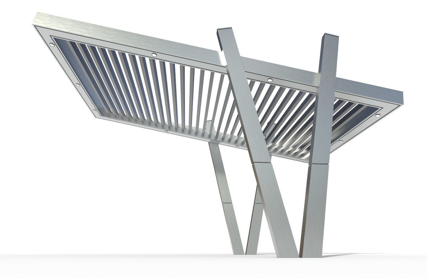 Canopy 1A Low-poly 3D model_10