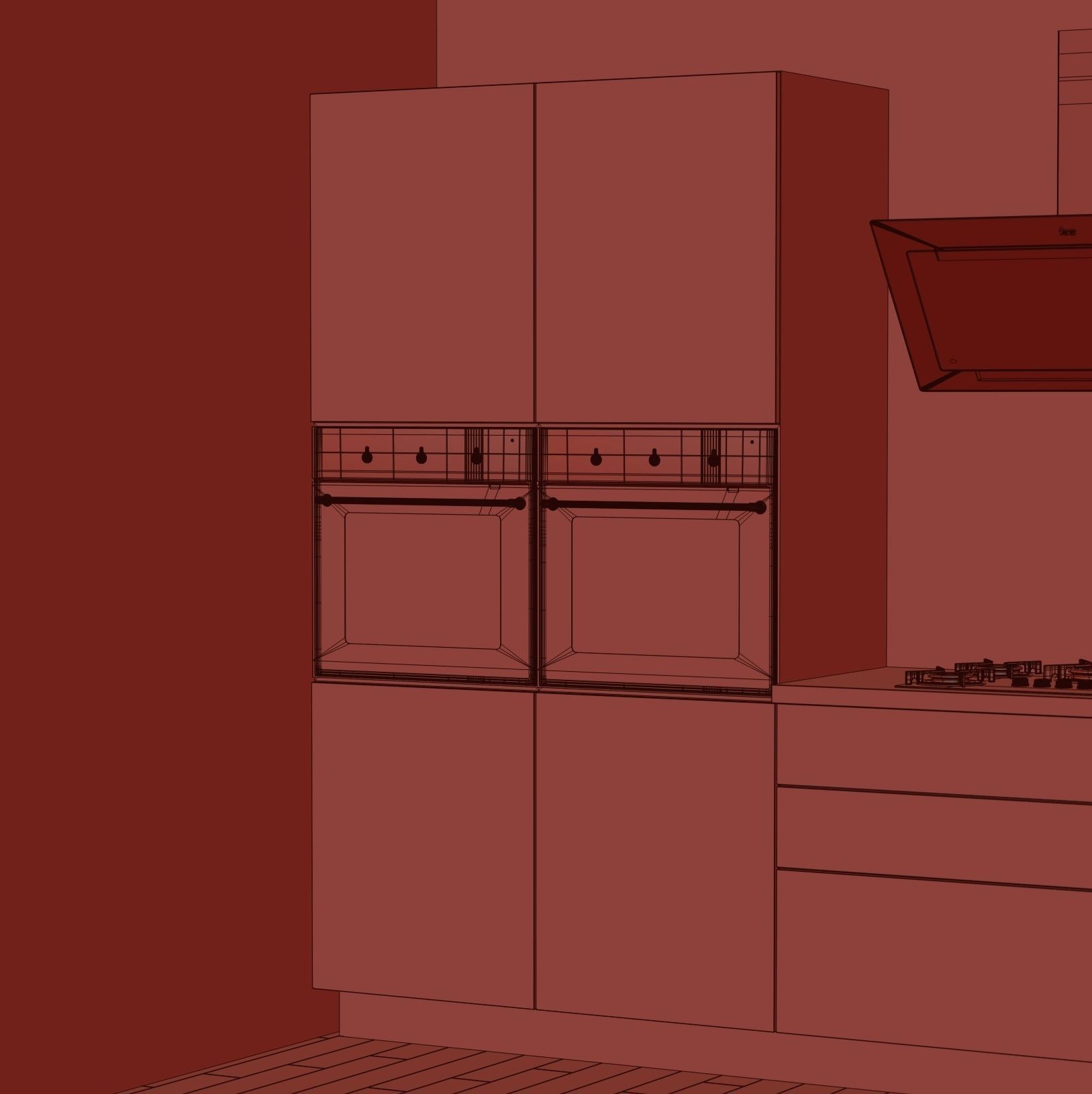 kitchen 04 3D model_8
