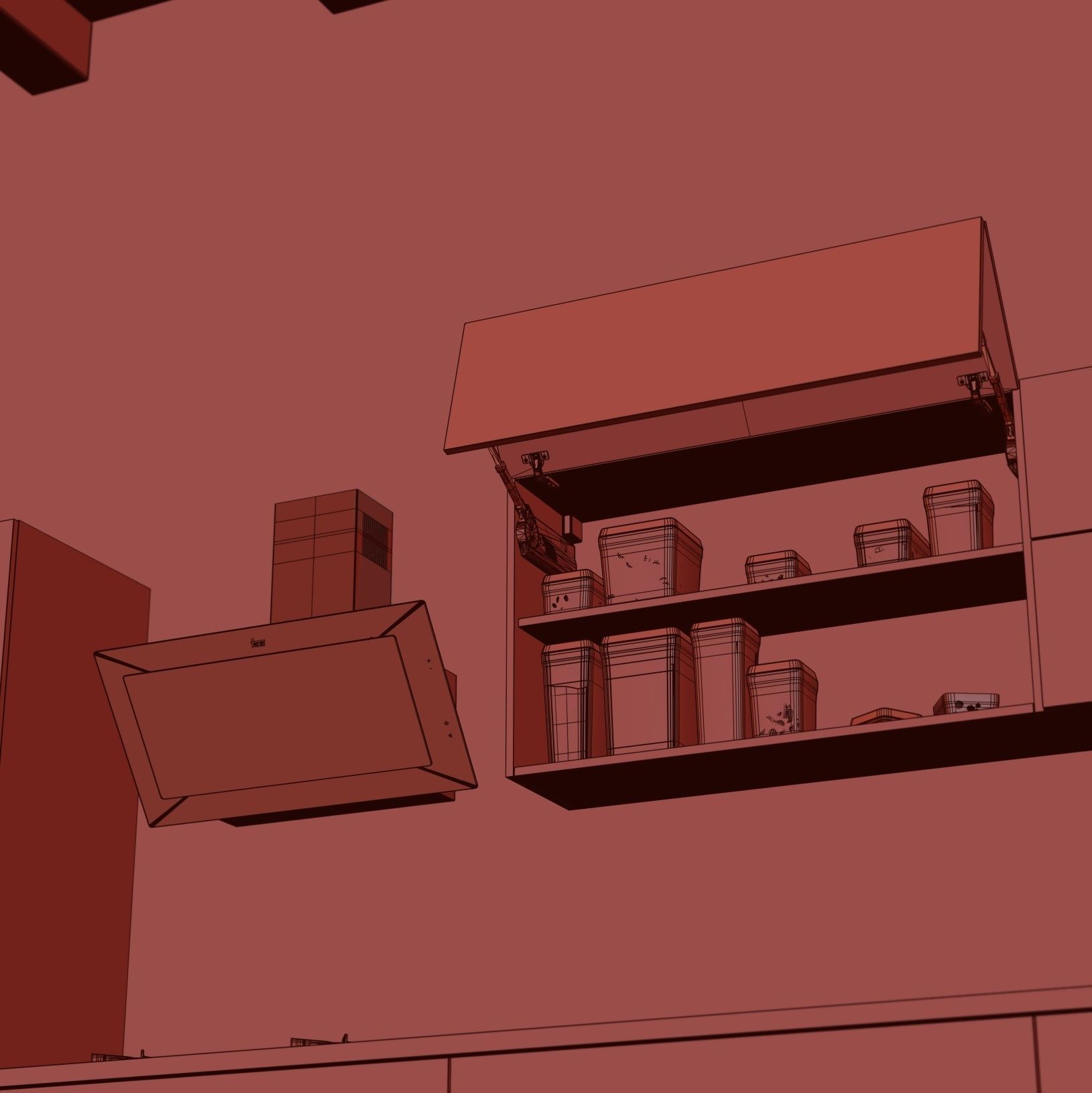 kitchen 04 3D model_7
