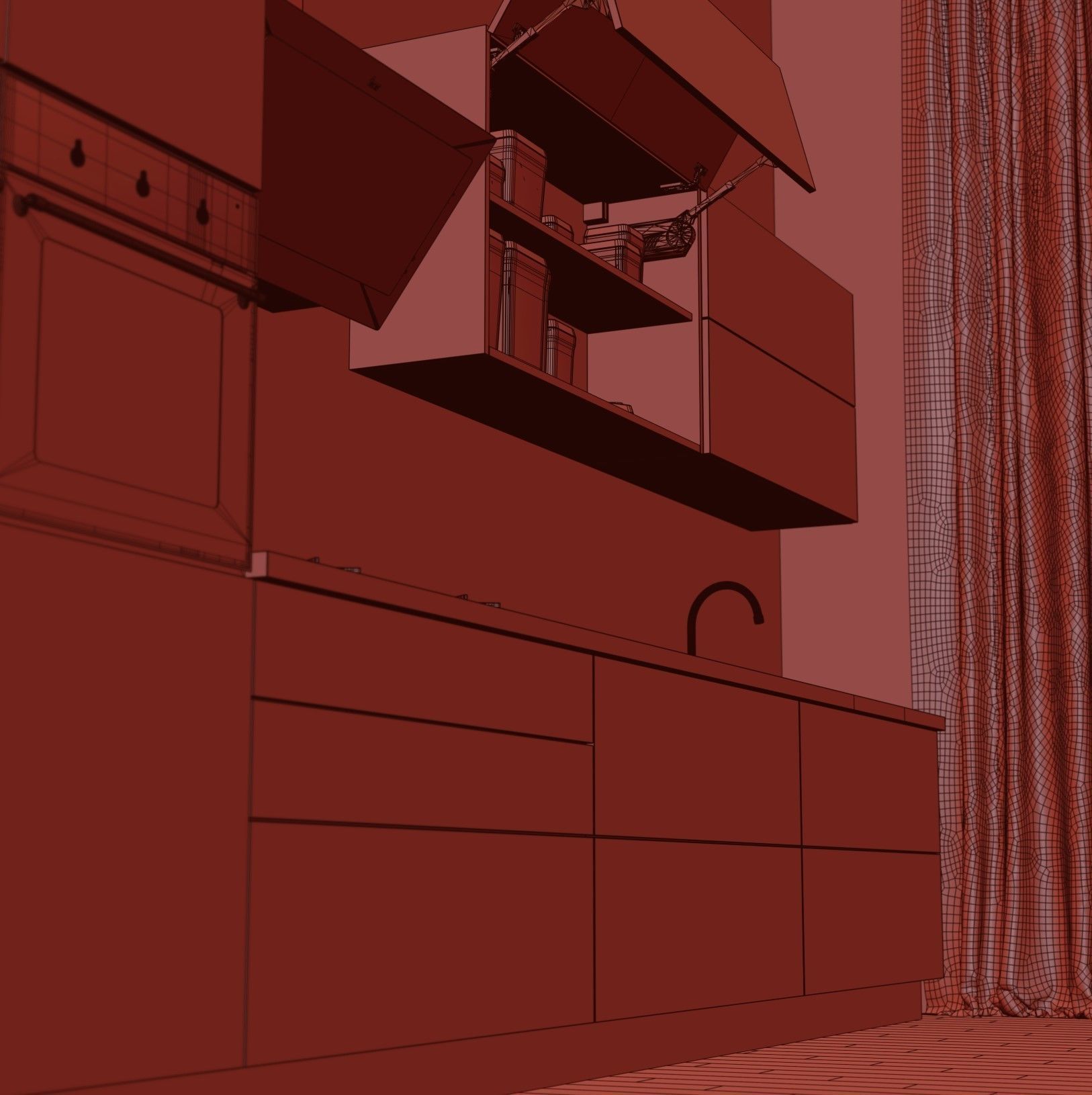 kitchen 04 3D model_9