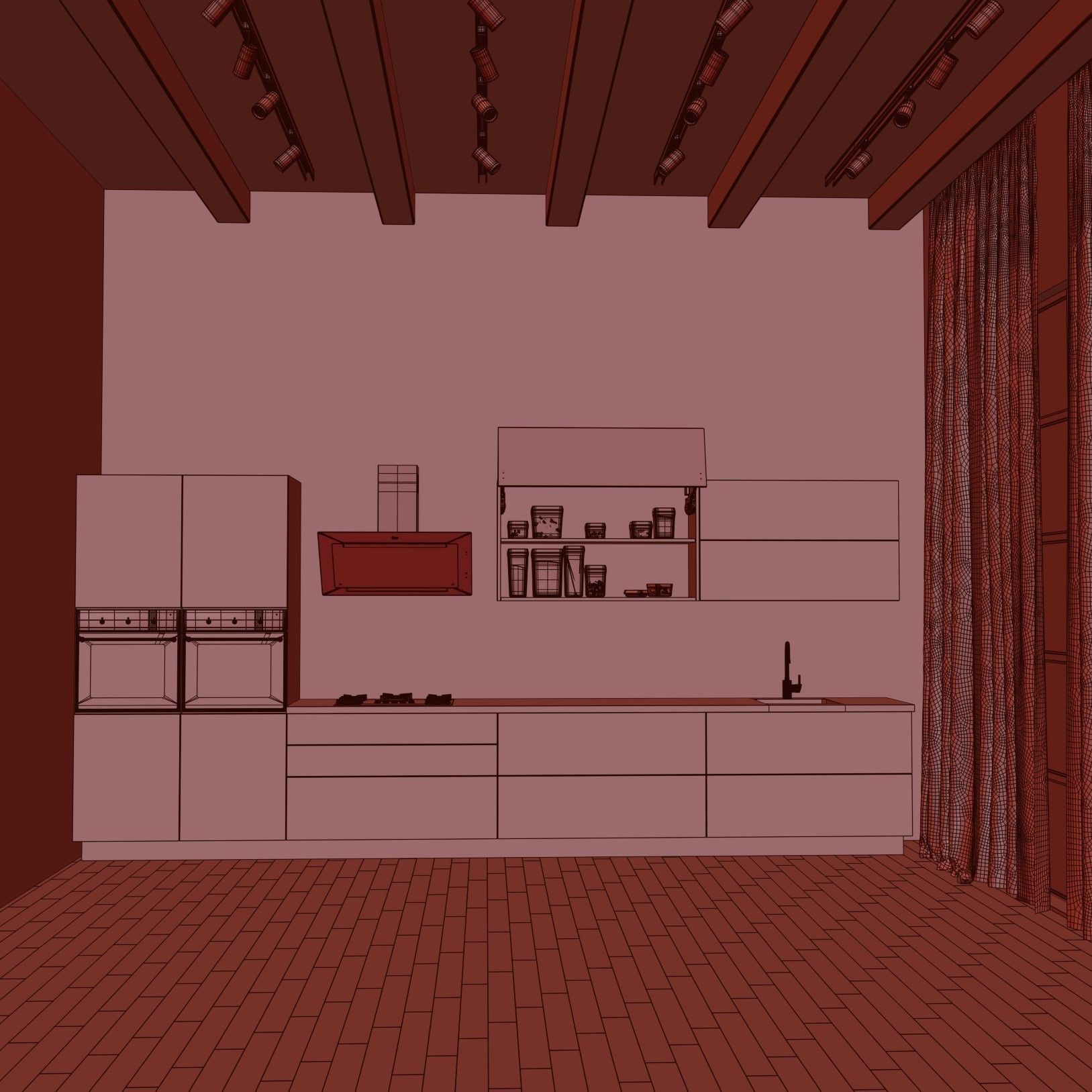 kitchen 04 3D model_5