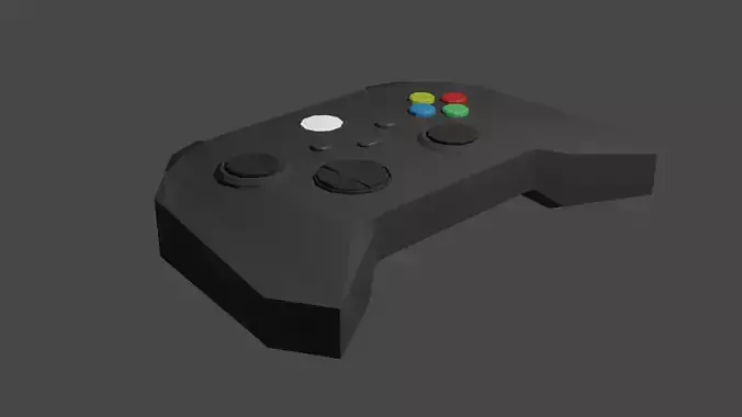 Lowpoly Gamepad xbox controller