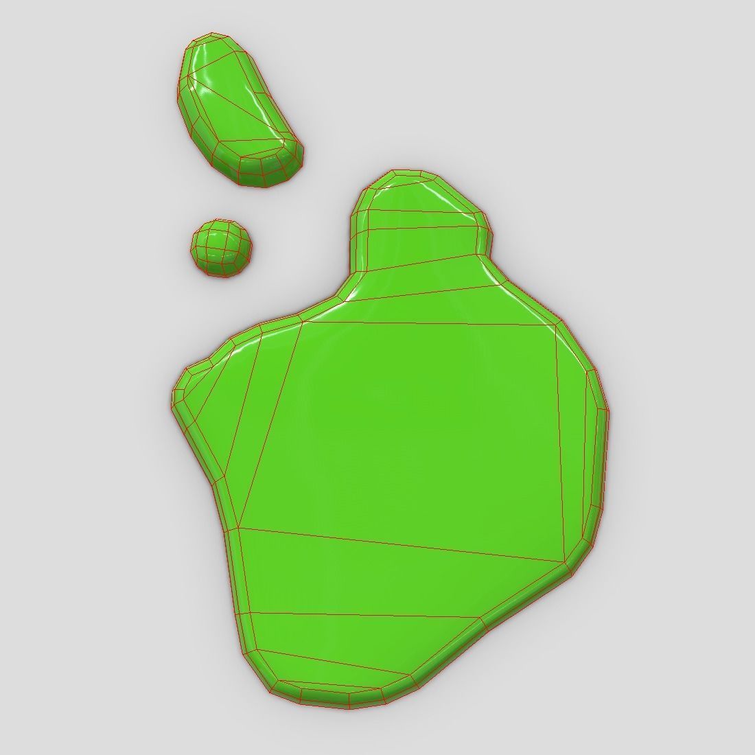 Color Spot 5 Low-poly 3D model_8