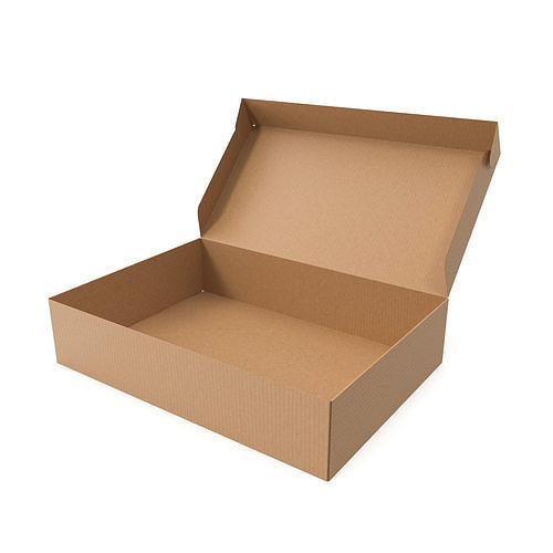 Cardboard box 03 3D model