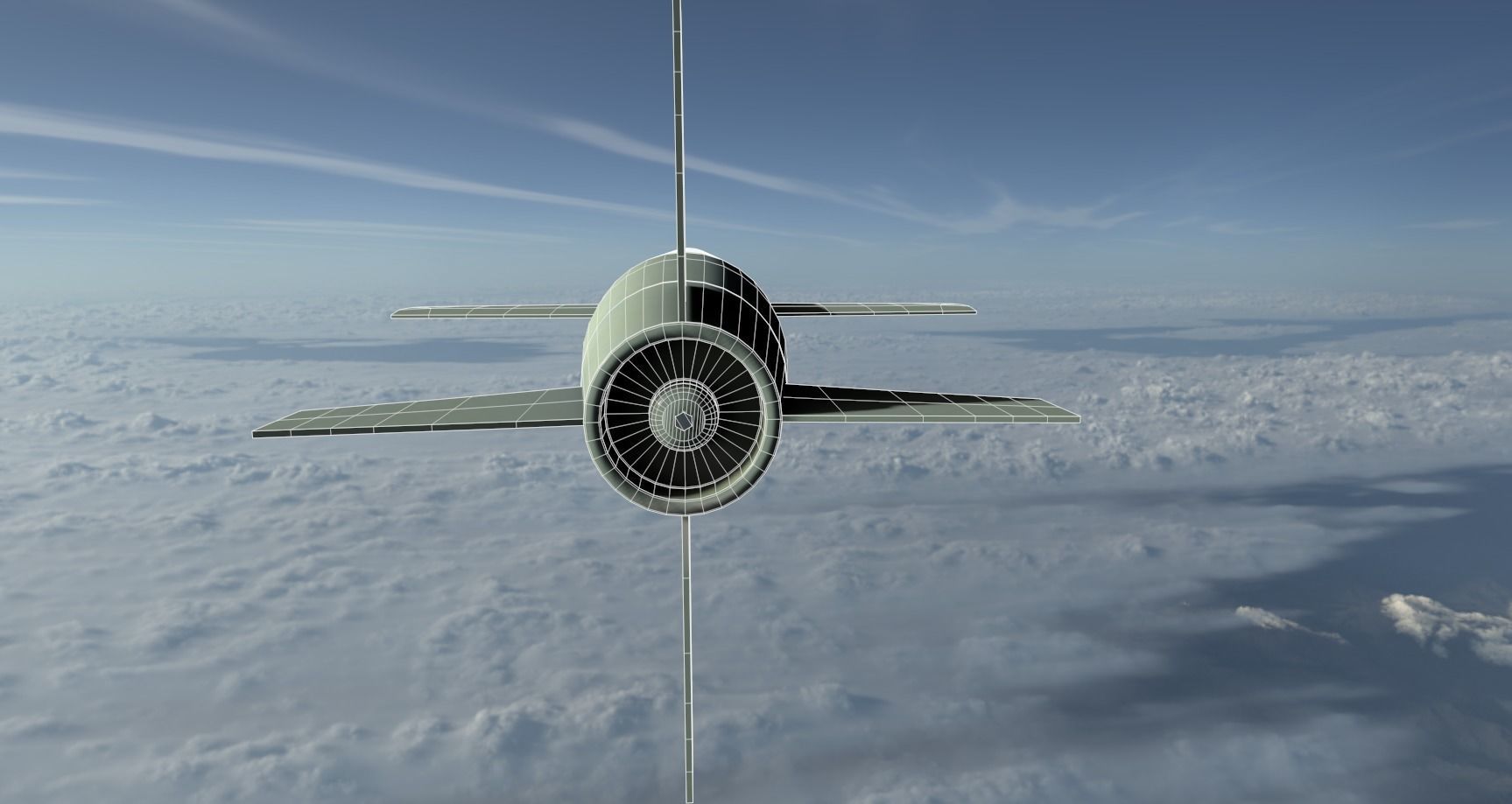 Tomahawk Missile Low-poly 3D model_12