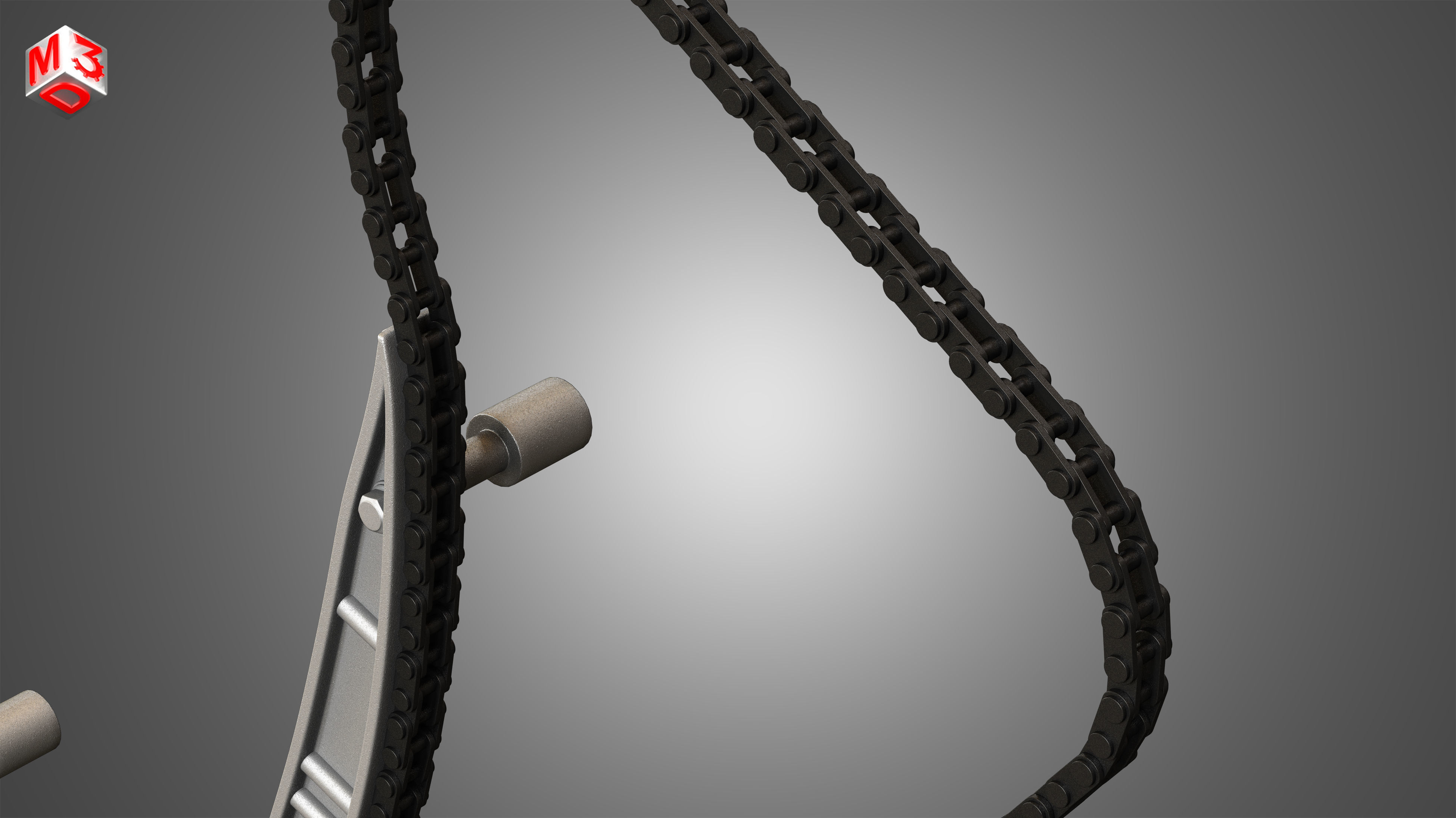 Engine Timing Chains 3D model_10