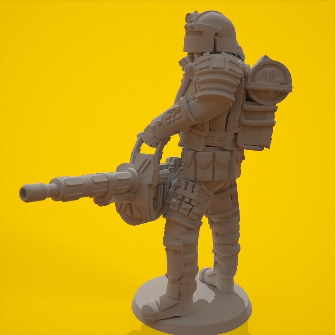 Markhor Squad 3D print model_9