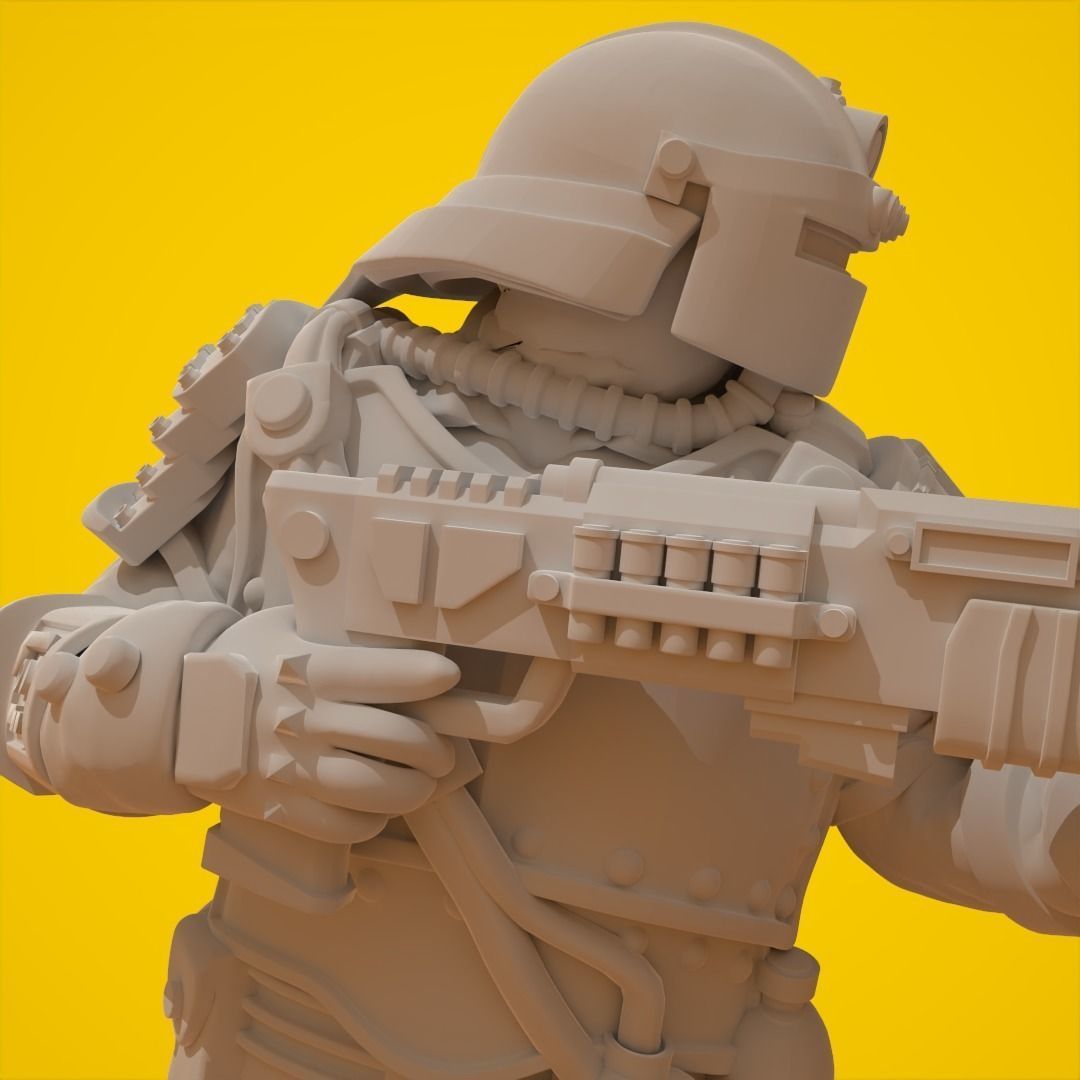 Markhor Squad 3D print model_26