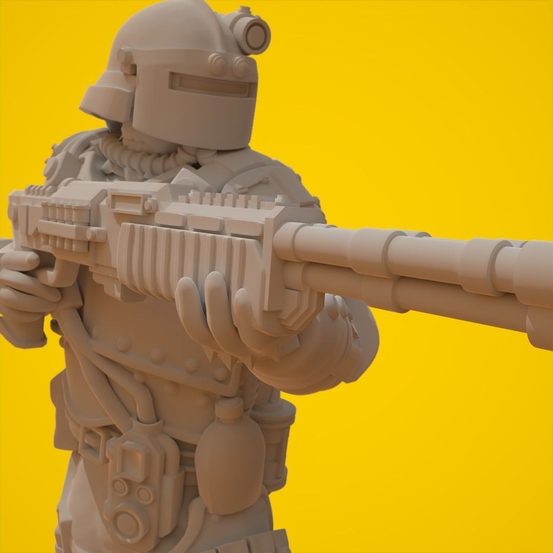 Markhor Squad 3D print model_28