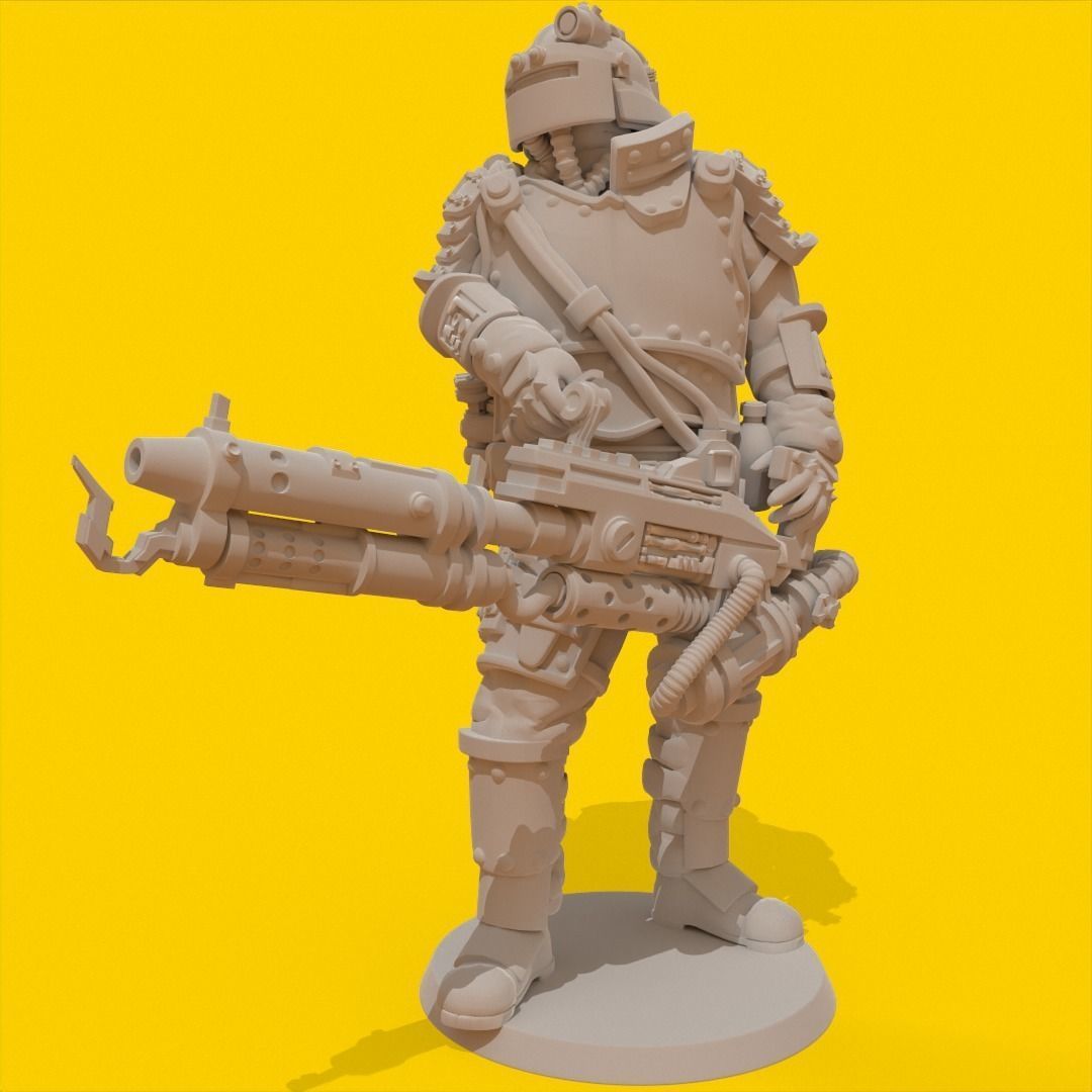 Markhor Squad 3D print model_1