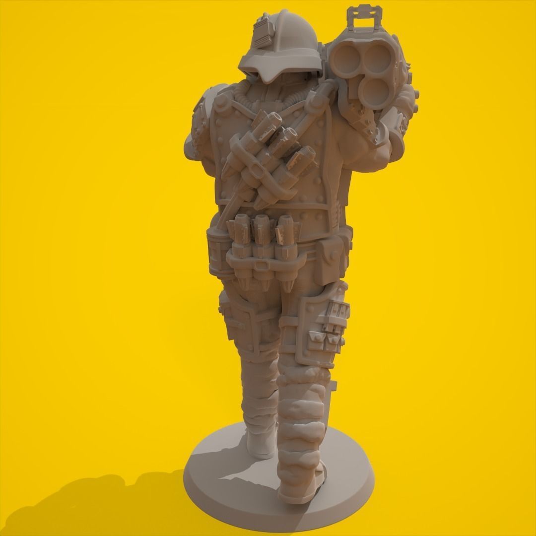 Markhor Squad 3D print model_17