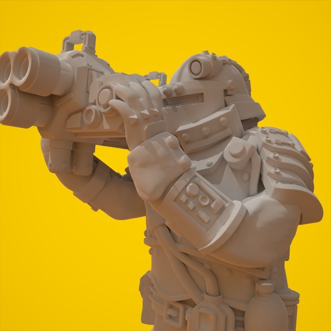 Markhor Squad 3D print model_21