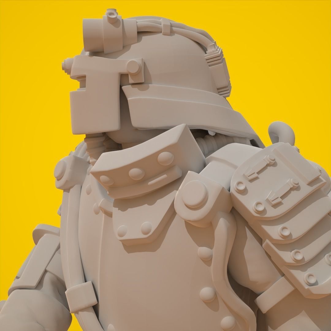 Markhor Squad 3D print model_6