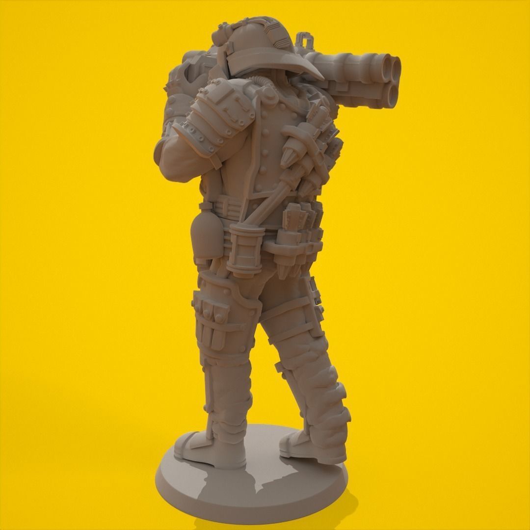 Markhor Squad 3D print model_16