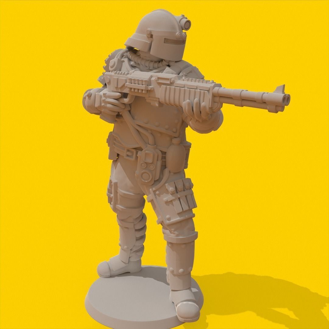 Markhor Squad 3D print model_22