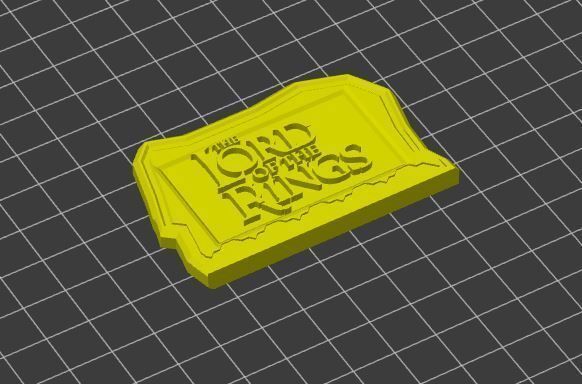 The Lord of the Rings Sauron Finger 3D print model_3