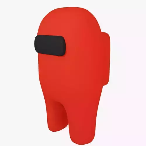 Among Us Low Poly Rigged Character Free low-poly 3D model