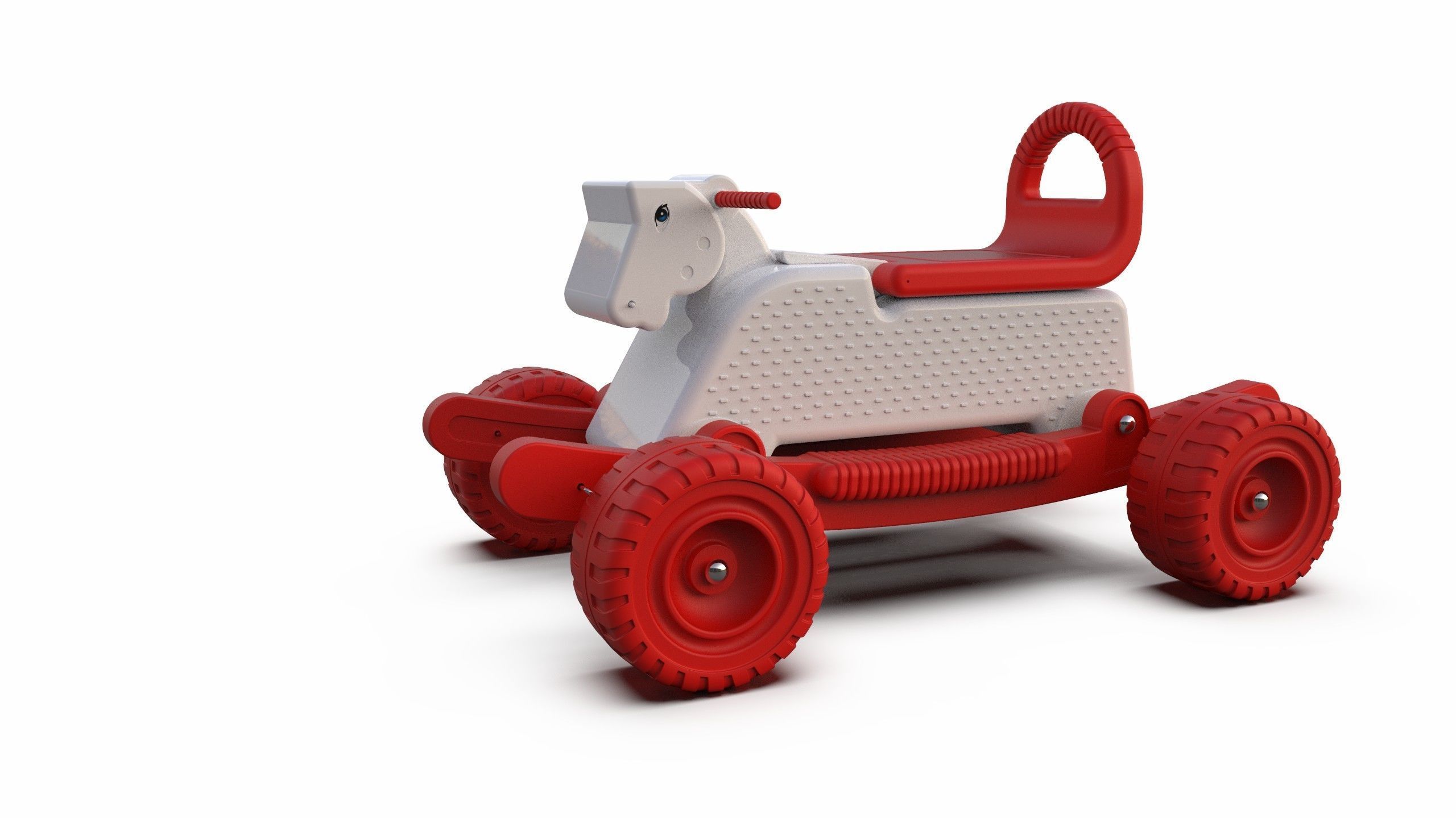 Toy Horse  3D print model_2