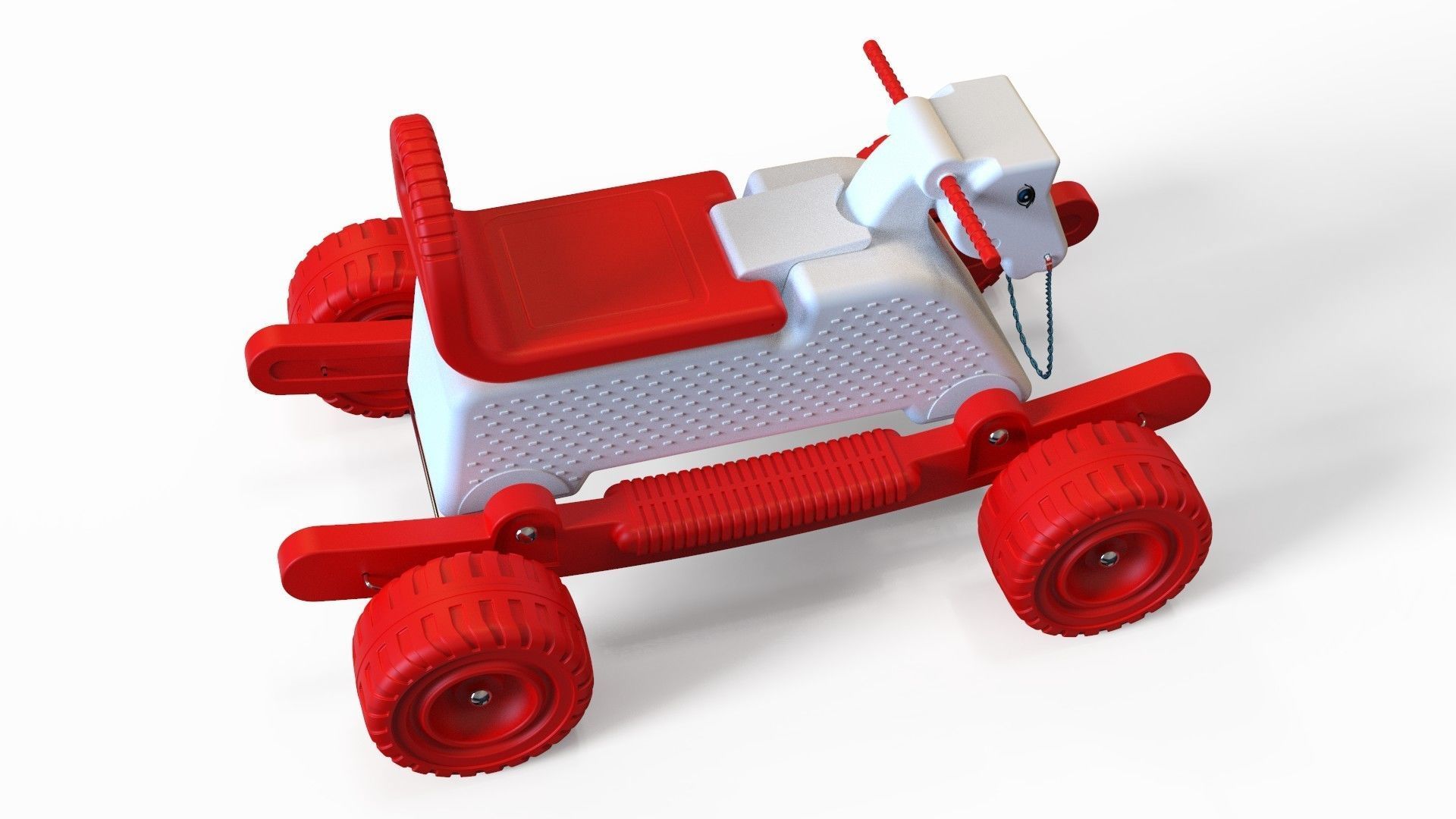 Toy Horse  3D print model_4