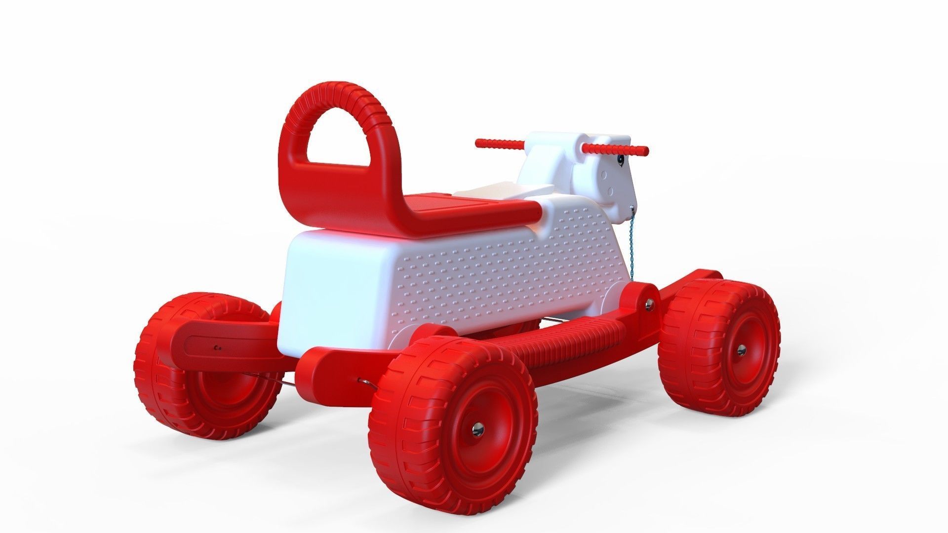 Toy Horse  3D print model_1