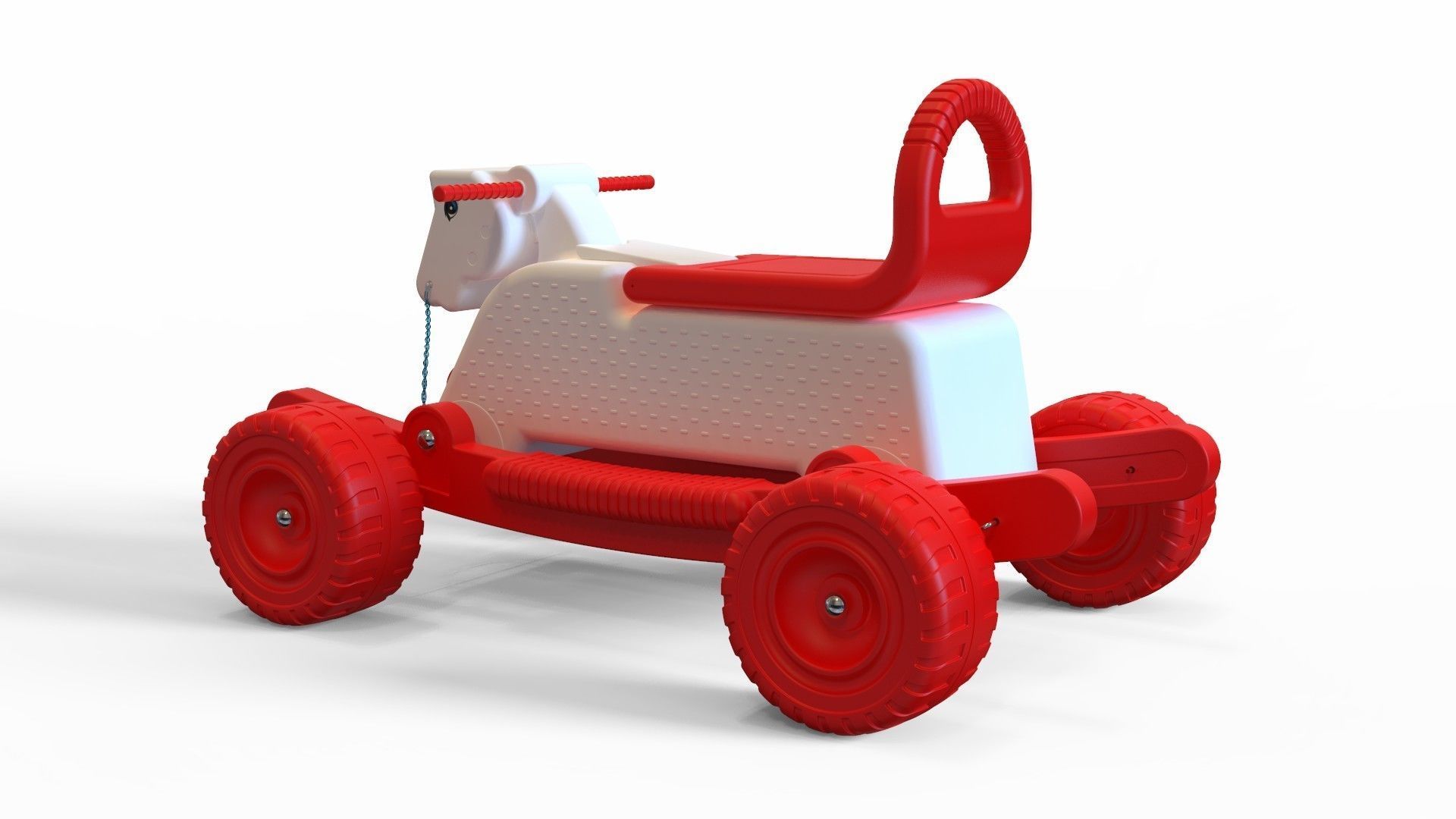 Toy Horse  3D print model_6