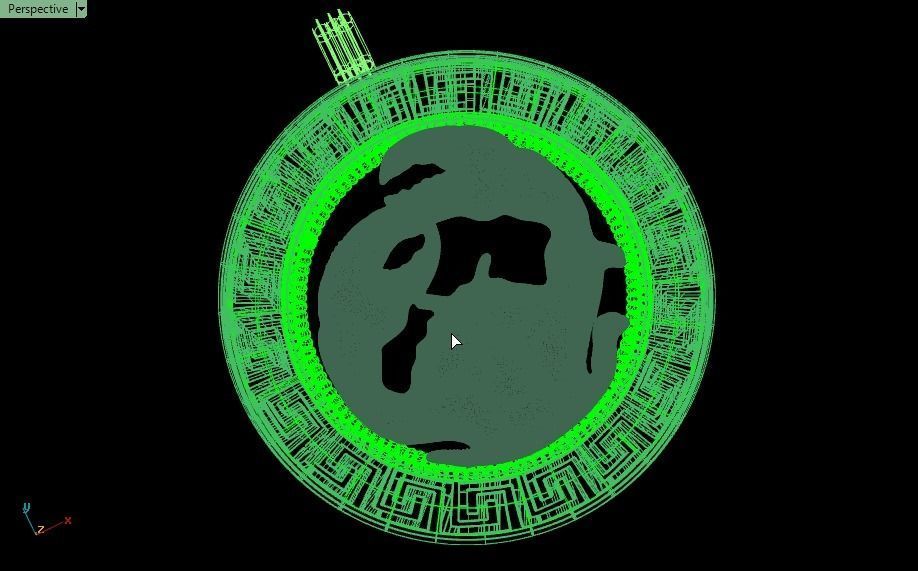 crab pendant - Cancer  3D print model_19