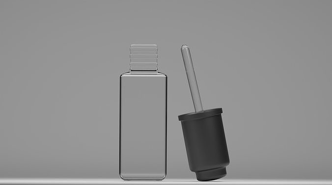 Dropper Bottle 3D model