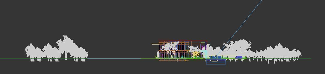 Exterior House Scene 6 - Pool Hotel 3D model_48