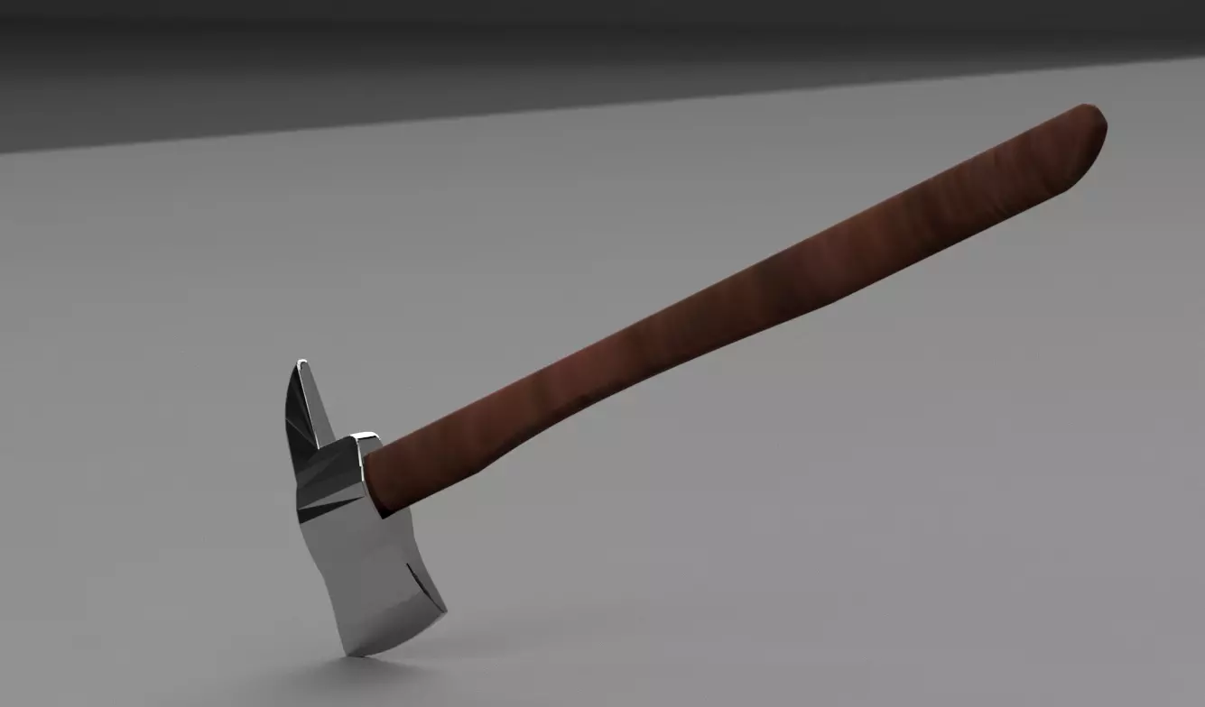 Fireman Axe 3D print model