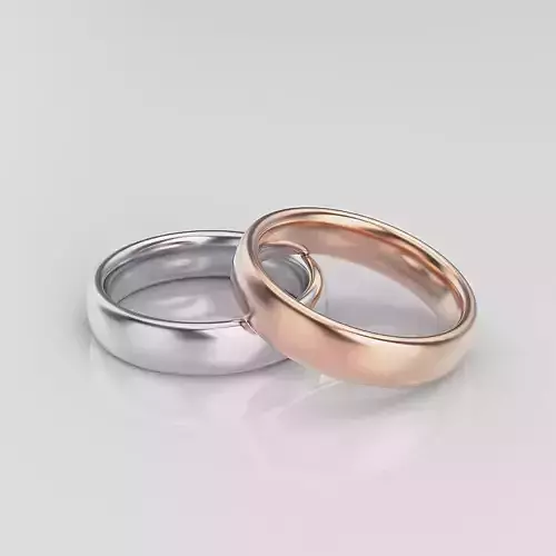 Wedding Band Men 3D print model