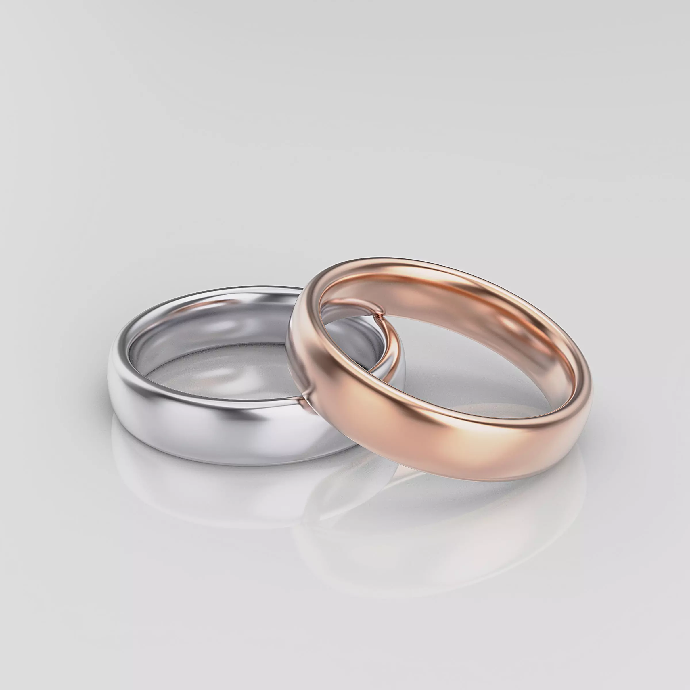 Wedding Band Men 3D print model_0