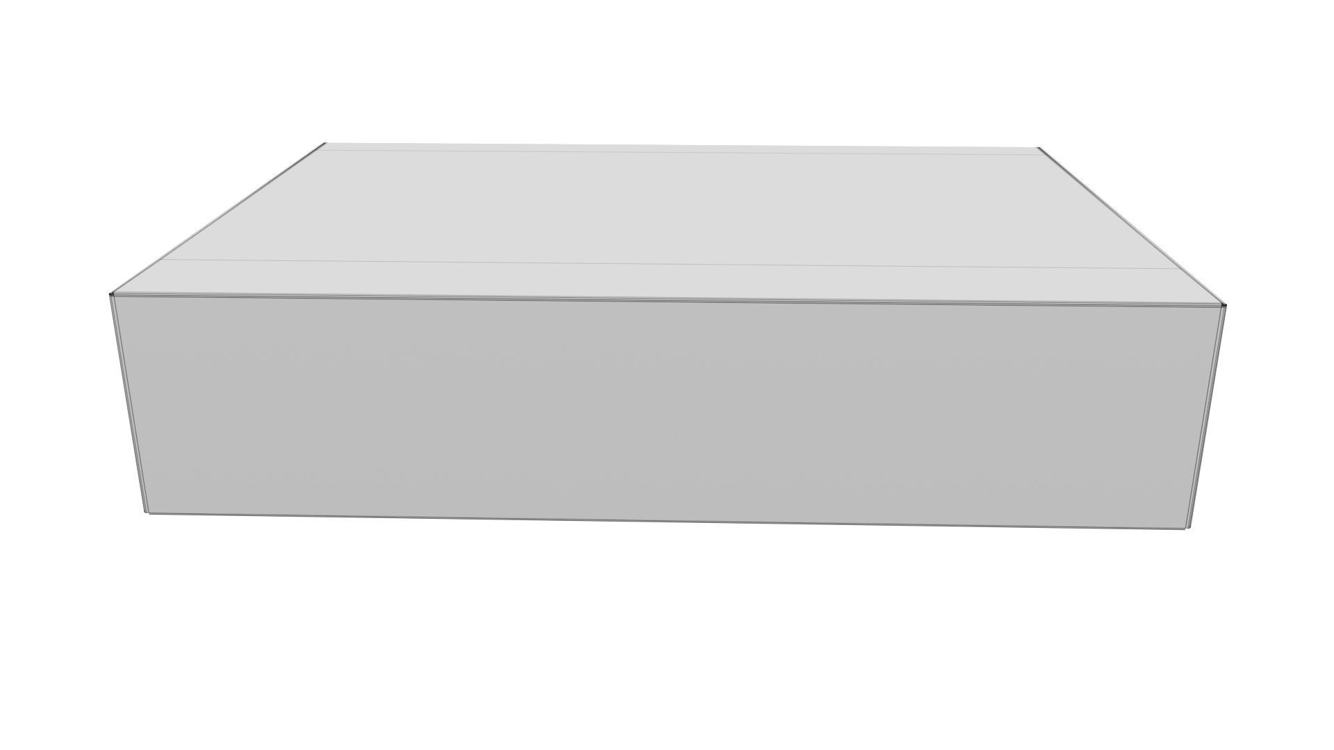 Cardboard box 04 3D model_9