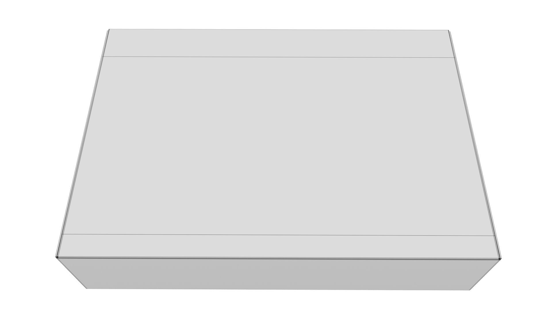 Cardboard box 04 3D model_7