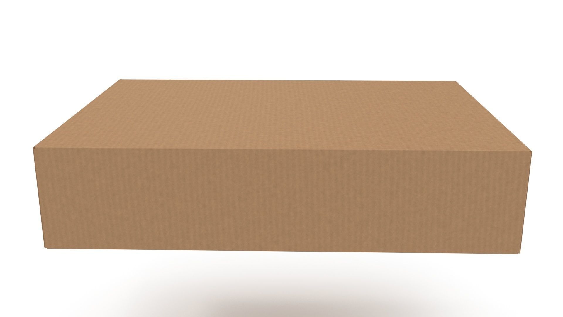Cardboard box 04 3D model_6