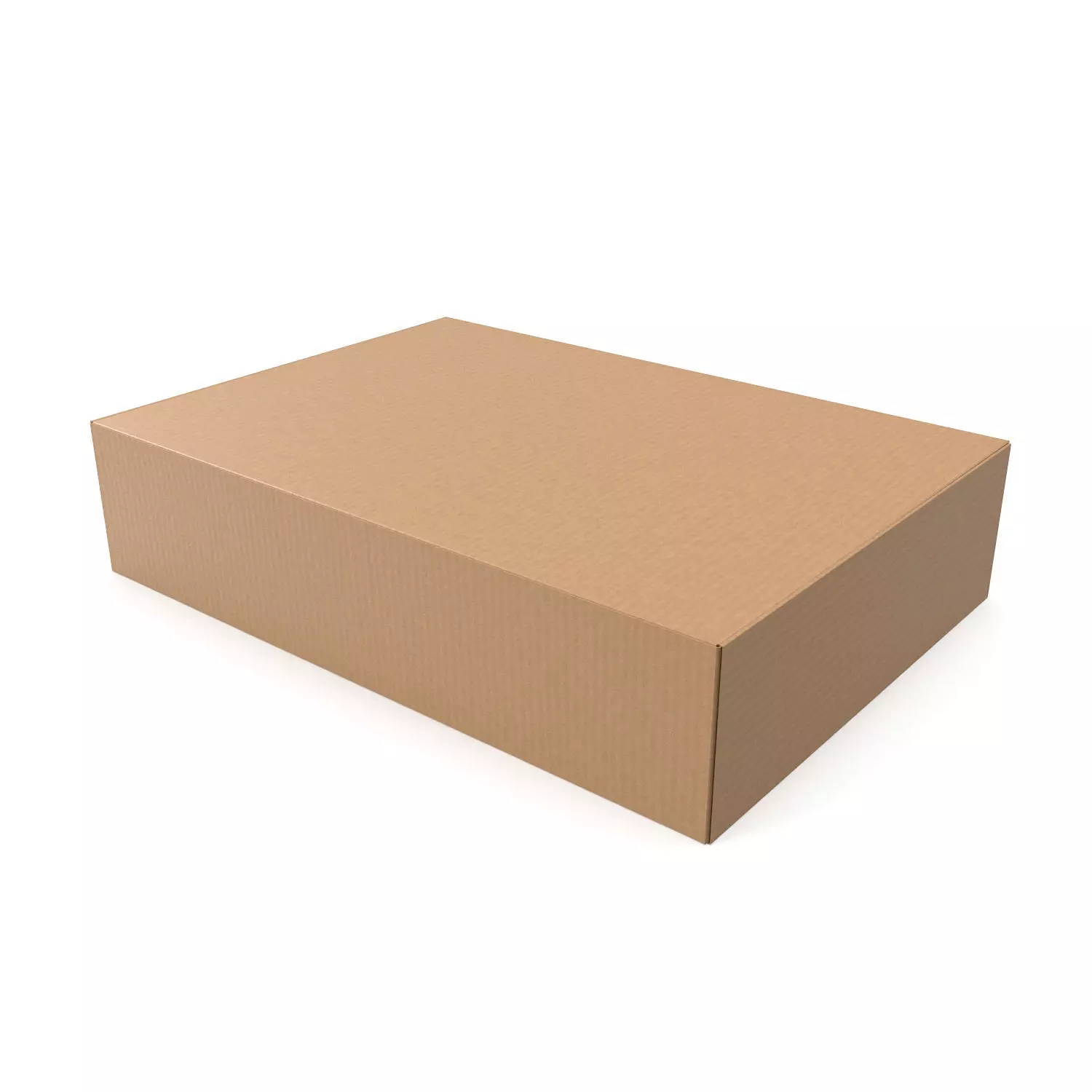 Cardboard box 04 3D model_0