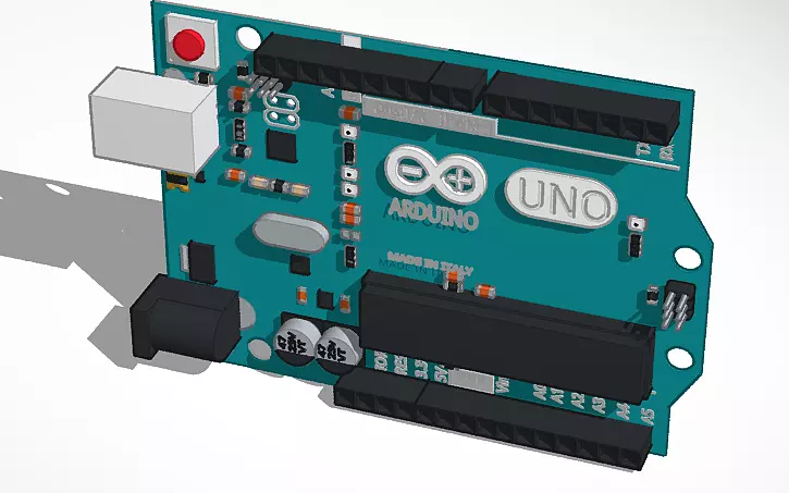 Arduino uno R3 3D model_0