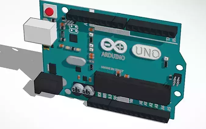 Arduino uno R3 3D model