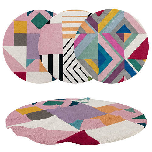 Rugs No 110 Low-poly 3D model
