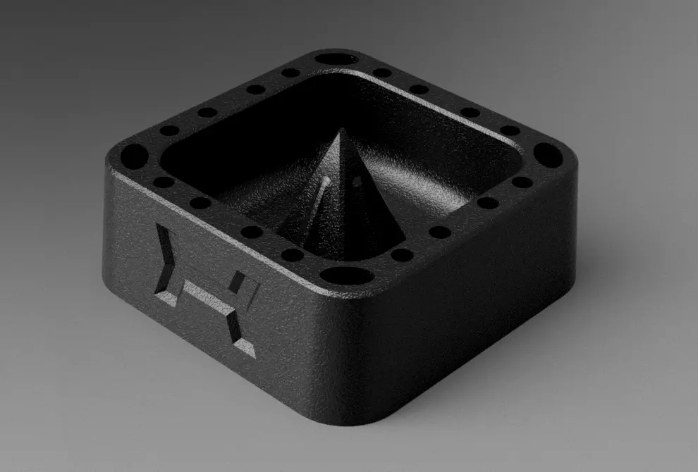 Silicone Dab Tray Ashtray 3D print model_0