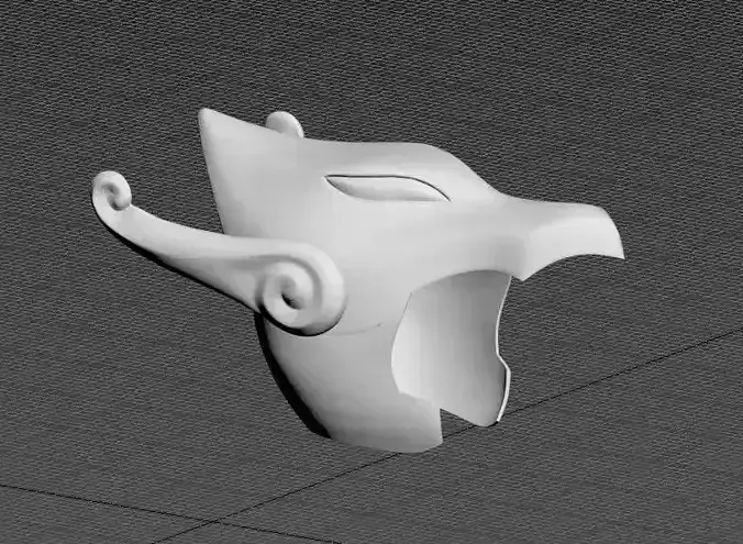 Saint Seiya Pegasus Helmet STL 3d Print Ready 3D print model