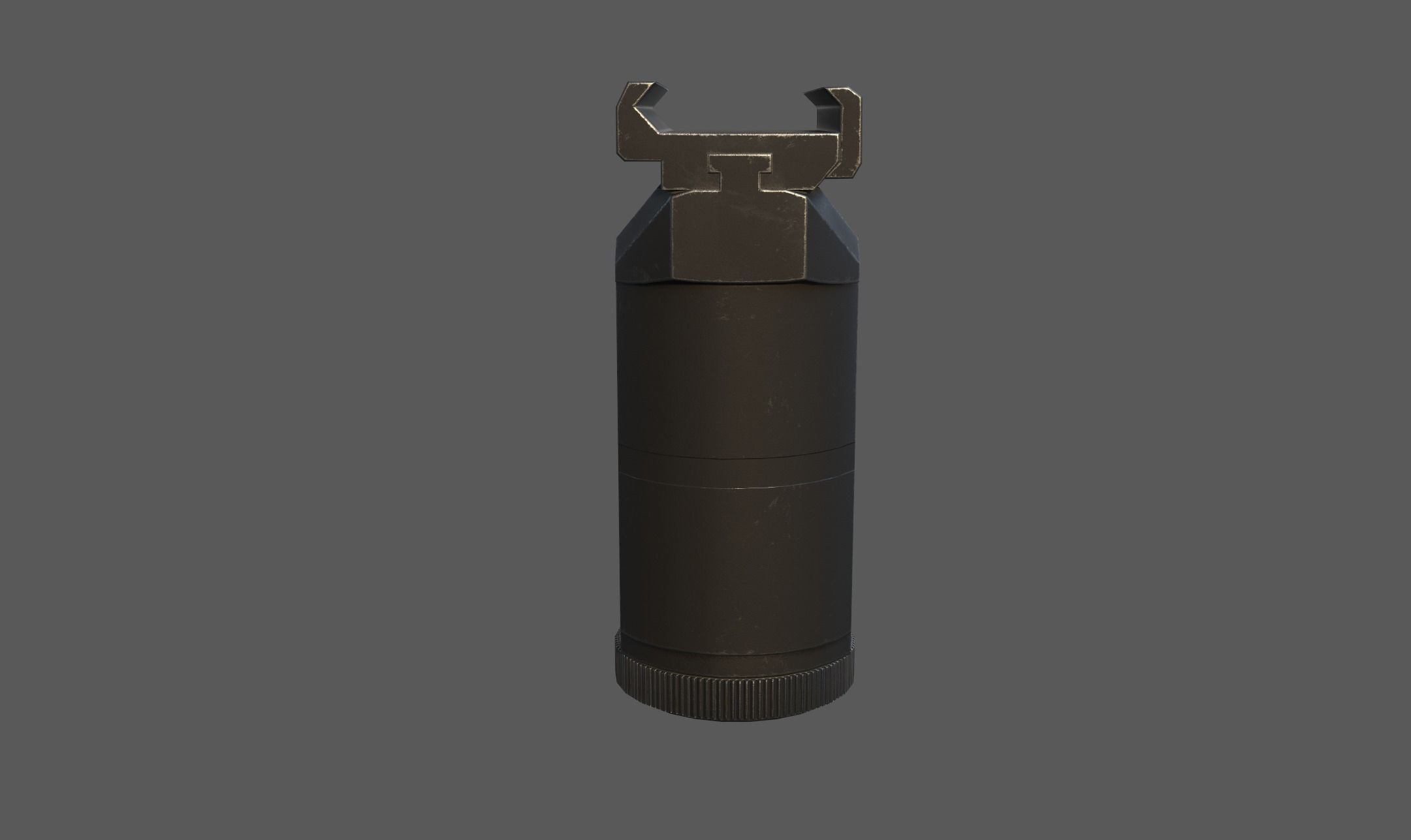 ZenitCo Russian Foregrip Low-poly 3D model_7