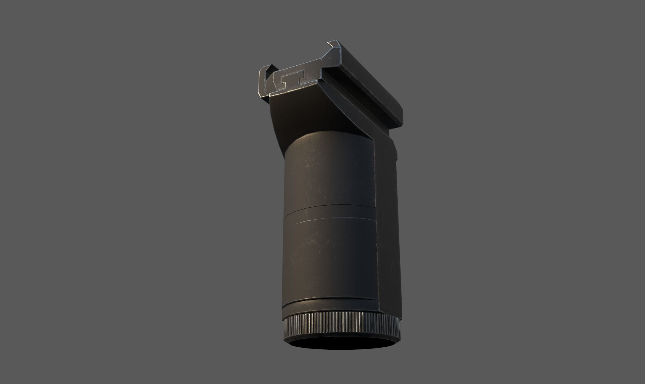 ZenitCo Russian Foregrip Low-poly 3D model_4