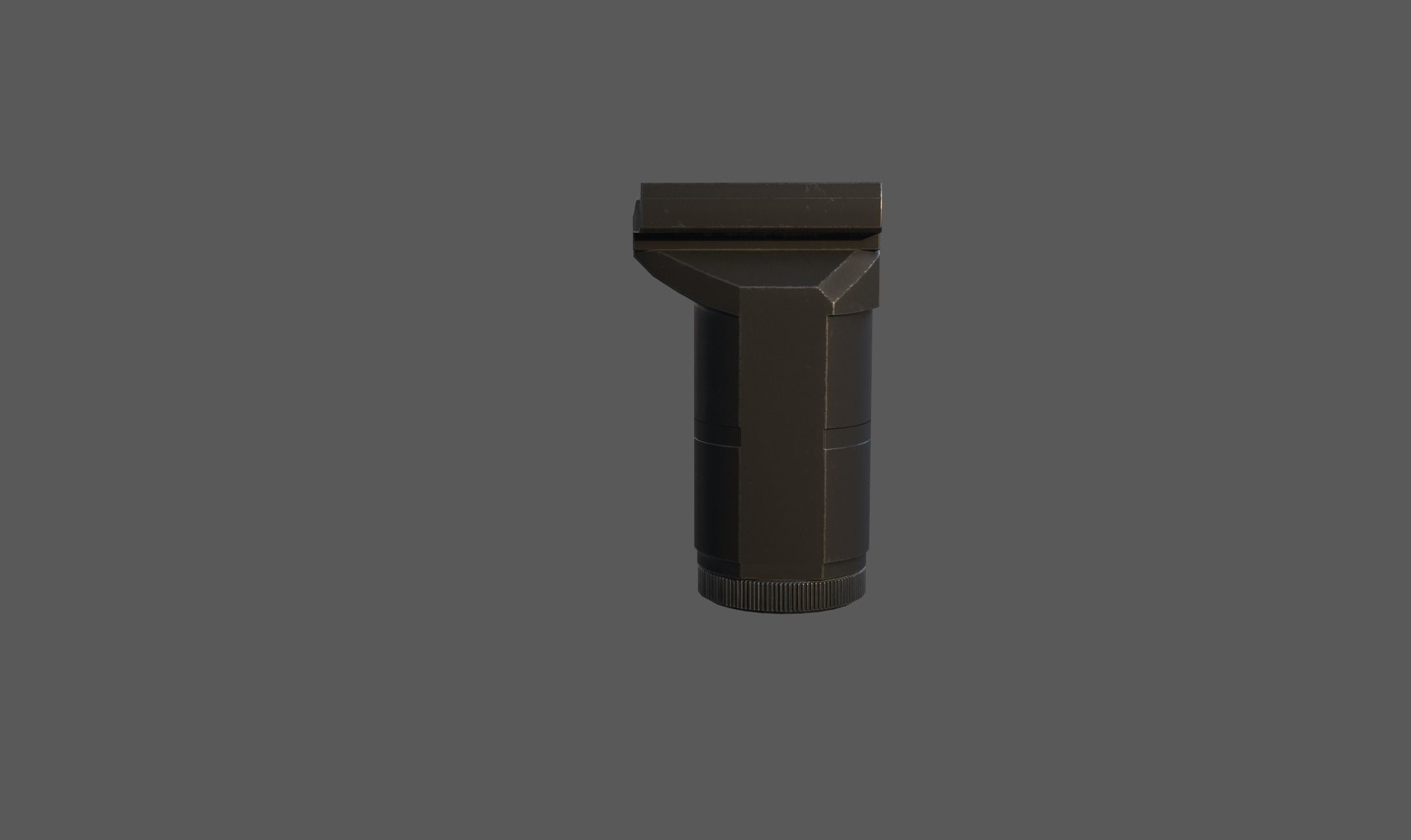 ZenitCo Russian Foregrip Low-poly 3D model_8