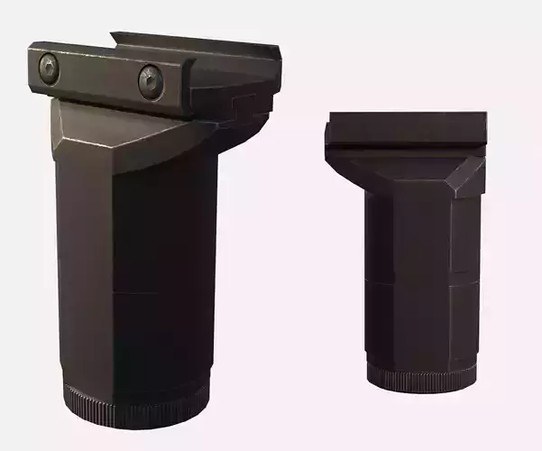 ZenitCo Russian Foregrip Low-poly 3D model ZenitCo Russian Foregrip Low-poly 3D model