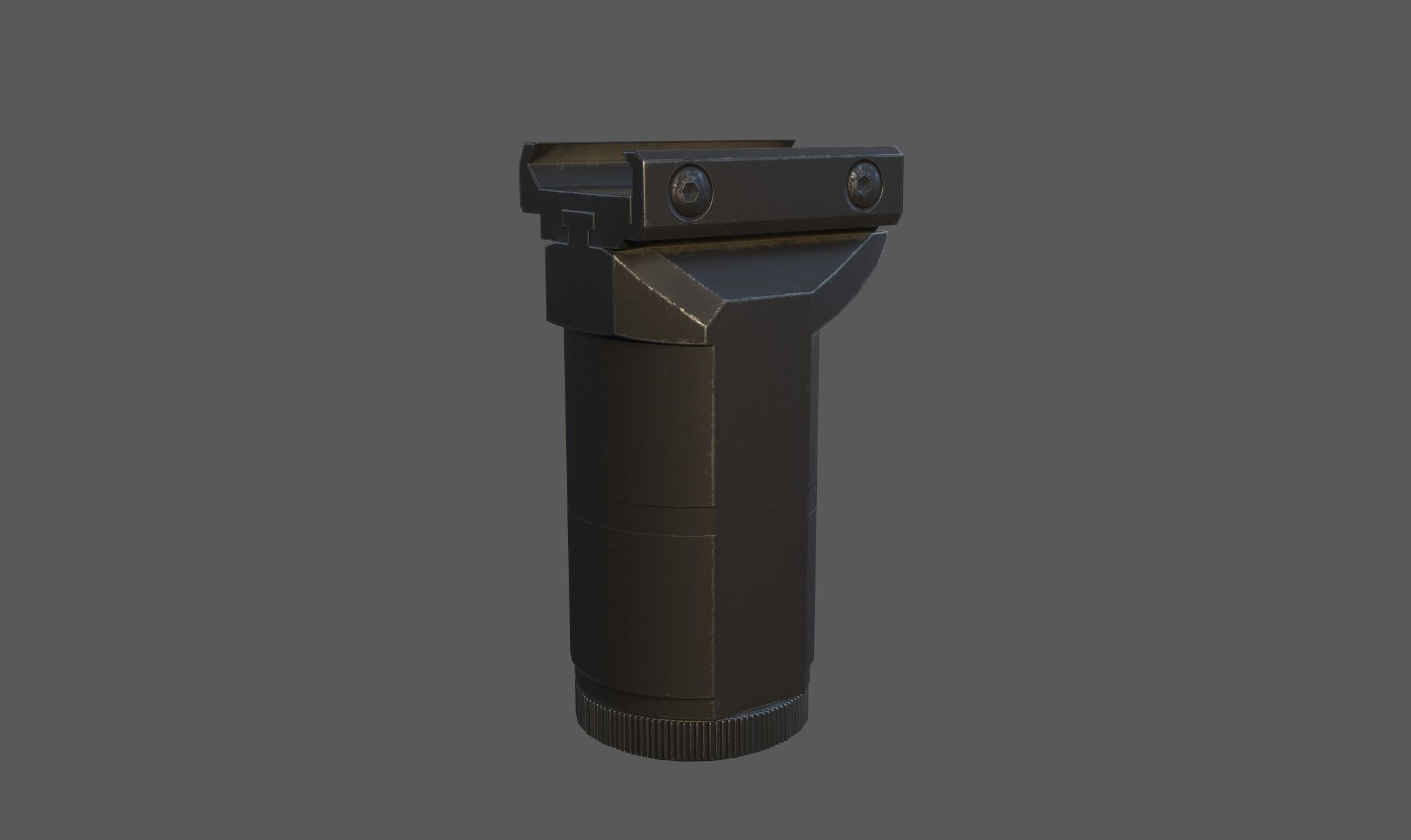 ZenitCo Russian Foregrip Low-poly 3D model_2