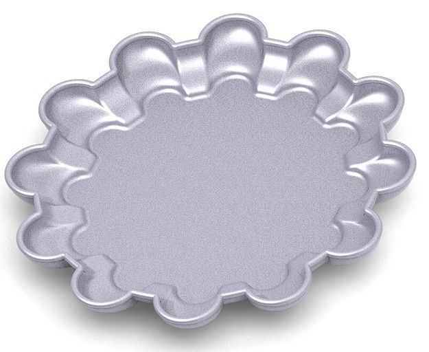 Classic Dinner Plate 3D print model_1